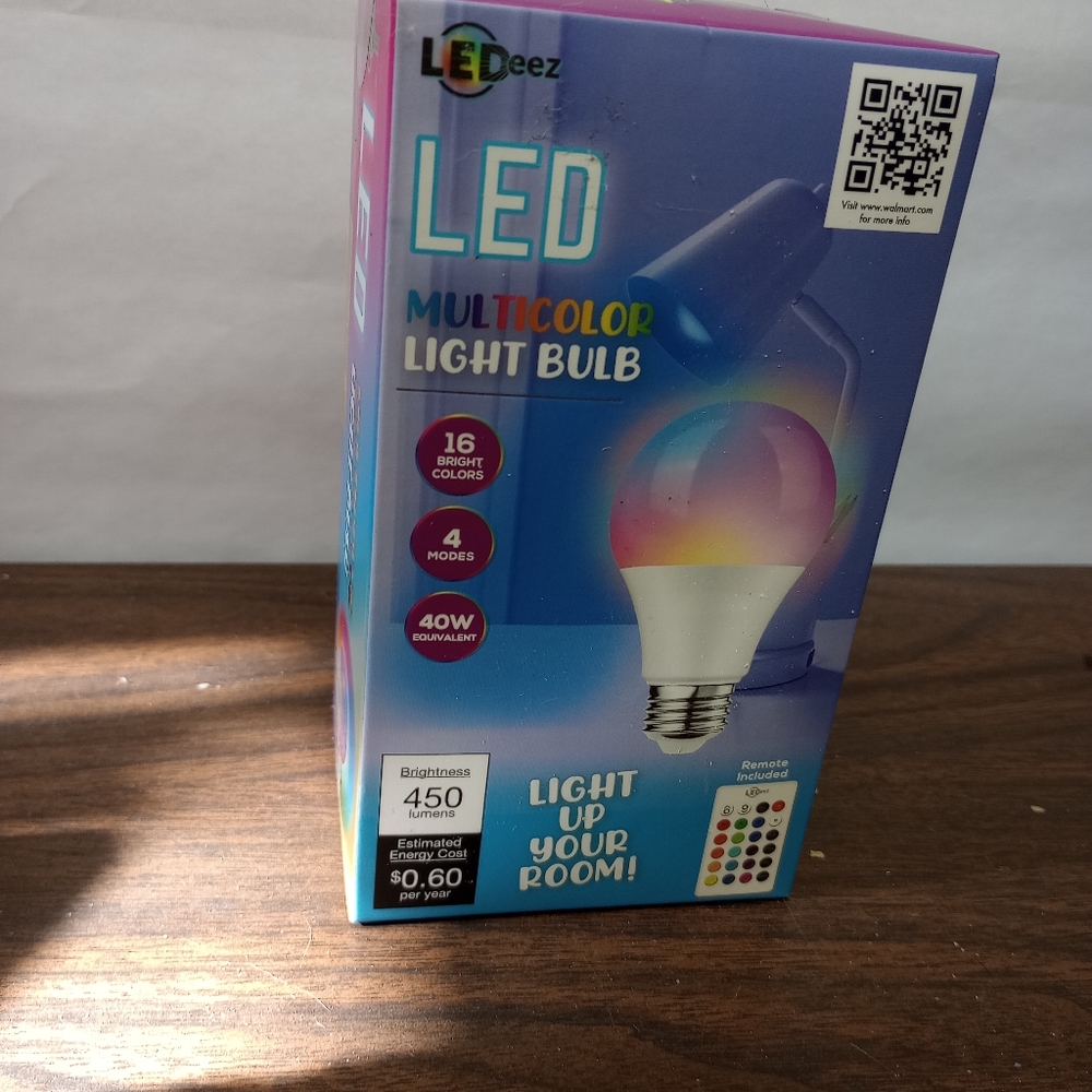 LED Multicolor Light bulb - Picture 4 of 8